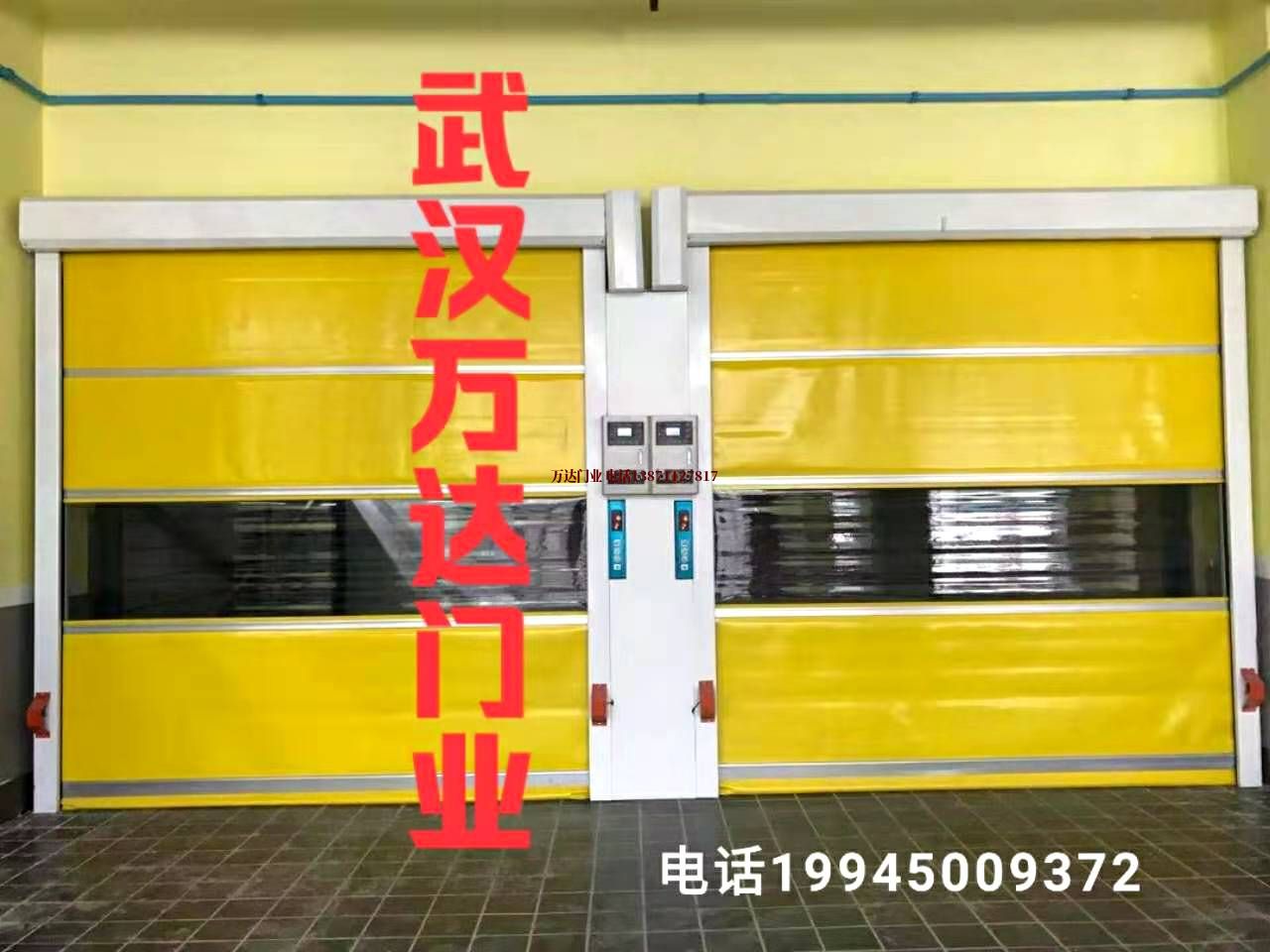 青松路街道柔性大门