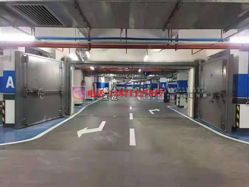 青松路街道密闭防护门